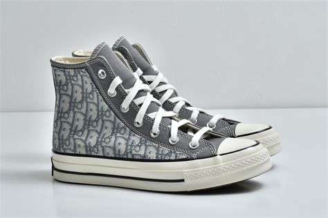 converse high tops dior.